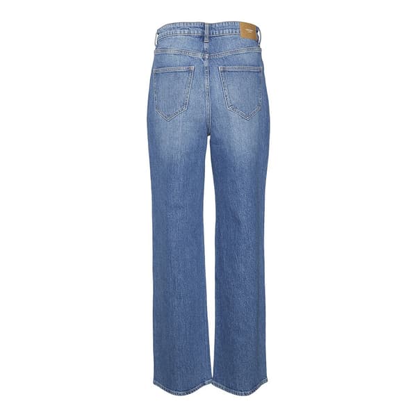 Vero Moda Jeans Med Hög Midja Tessa Wide Straight Fit Ra380 Ga Blå 25 / 30 Kvinna
