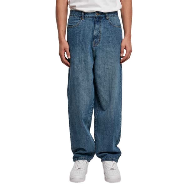 Urban Classics Jeans Med Mellemtalje 90´s Blå 34 Mand