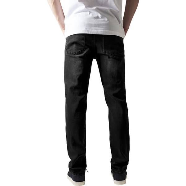 Urban Classics Stretch Denim Bukser Sort 30 Mand