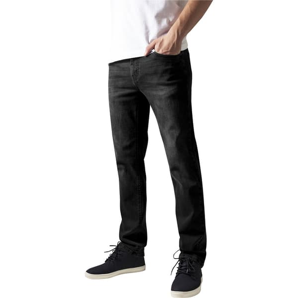 Urban Classics Stretch Denim Bukser Sort 30 Mand