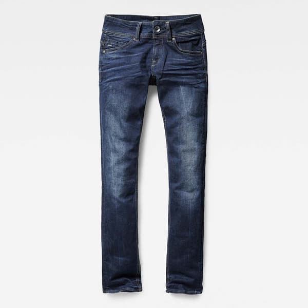 G-star Jeans Midge Saddle Mid Waist Straight Blå 29 / 30 Kvinna