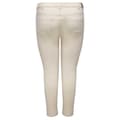 Pikkukuva 4 / 7: Only Carmakoma Tavalliset Vyötäröfarkut Willy Ank Raw Skinny Fit Dot019 Beige 50 / 32 Nainen