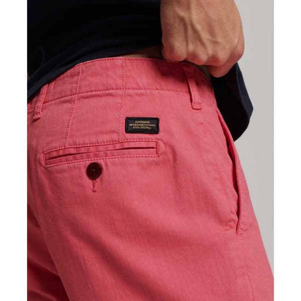 Superdry Chino-shortsit Vintage Officer Punainen 30 Mies
