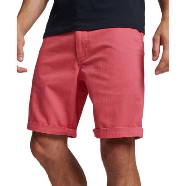 Superdry Chino Shorts Vintage Officer Röd 30 Man