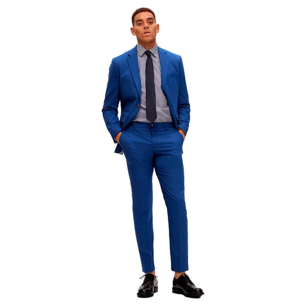 Selected Kjole Bukser Neil Slim Fit Blå 48 Mand
