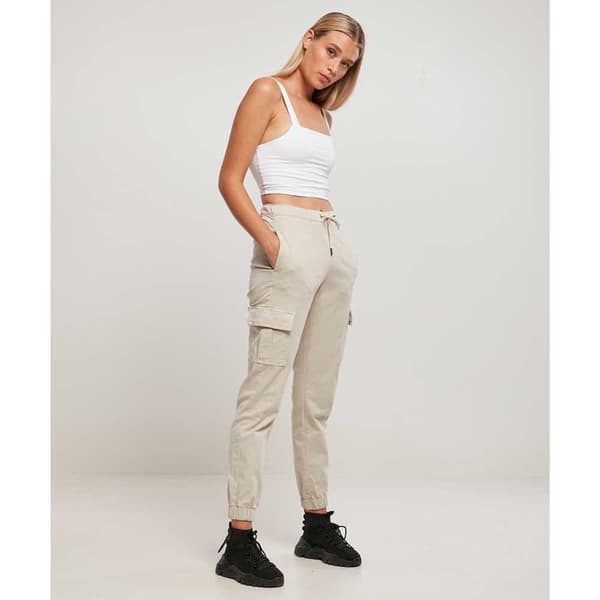 Urban Classics Joggere Cargo Comfort Beige L Kvinde