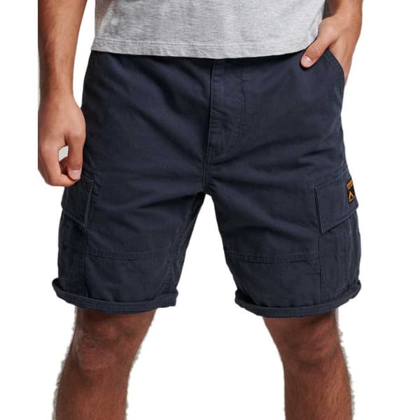 Superdry Cargo Shortsit Vintage Heavy Sininen 30 Mies