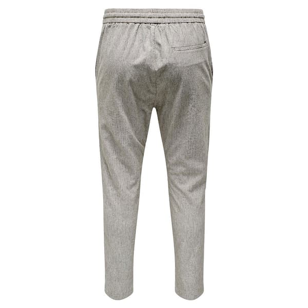 Only & Sons Chino Byxor Linus Crop Life 0006 Grå S Man