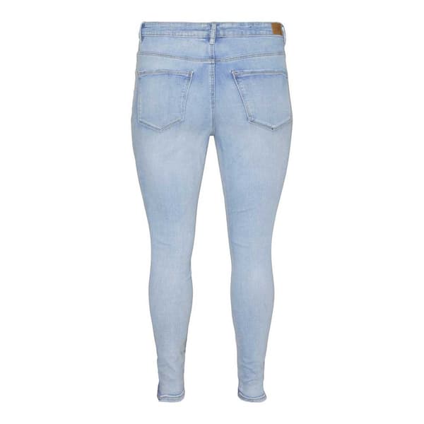 Vero Moda Curve Jeans Med Høj Talje Phia Skinny Fit Gu3162 Blå 46 / 32 Kvinde