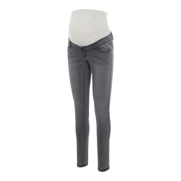 Mamalicious Jeans Til Barsel Lola Slim Grå 27 / 32 Kvinde