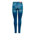 Miniatyrbillede 4 af 7: Only Jeans Med Høj Talje Forever High Life Skinny Rea958 Blå XS / 32 Kvinde