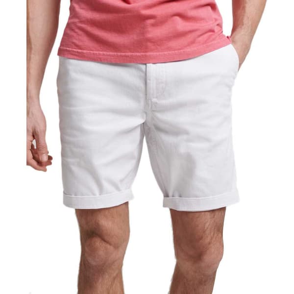 Superdry Chino Shorts Vintage Officer Hvid 32 Mand