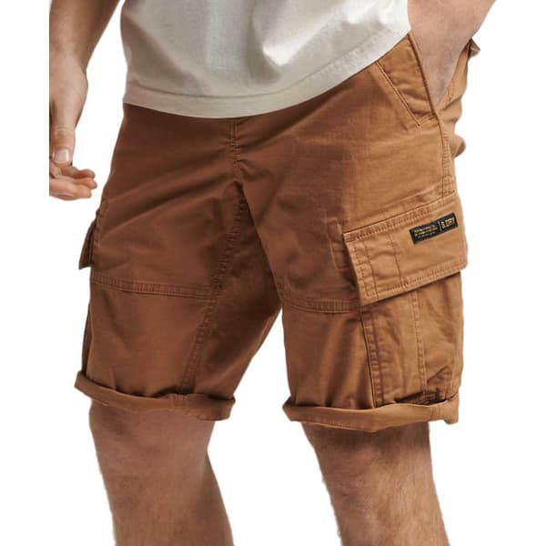 Superdry Lastshorts Vintage Core Brun 32 Man