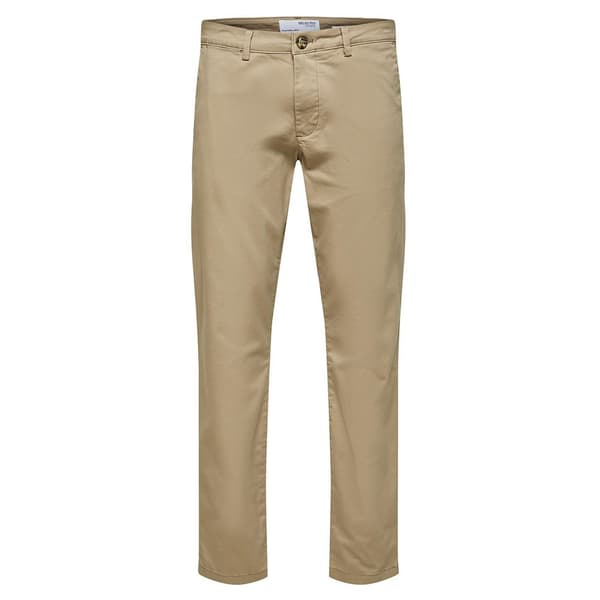 Selected Chino Bukser New Miles Slim Fit Beige 33 / 34 Mand