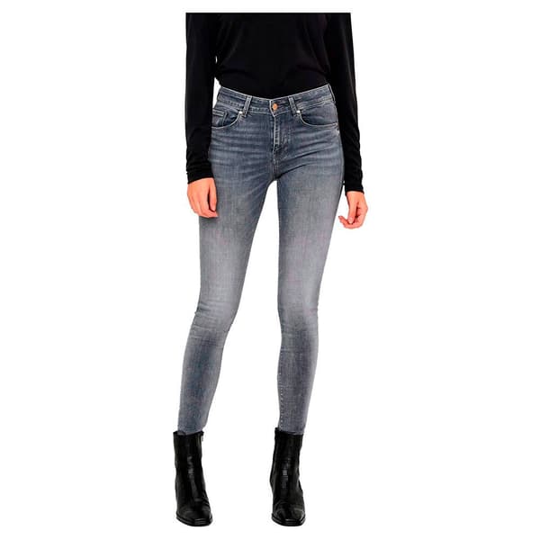 Vero Moda Jeans Lux Mr Slim Ri201 Ga Grå M / 30 Kvinna