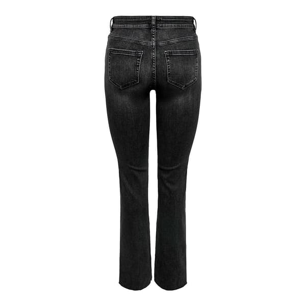 Only Jeans Med Høj Talje Blush Sort L / 34 Kvinde