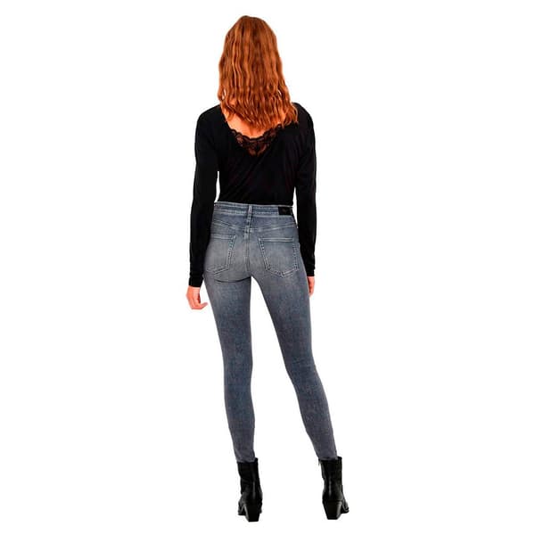 Vero Moda Jeans Lux Mr Slim Ri201 Ga Grå XS / 32 Kvinna