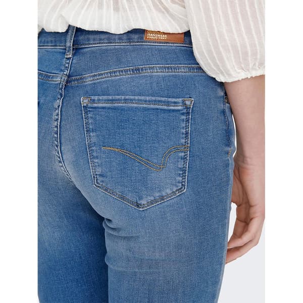 Only Jeans Alicia Regular Straight Fit Dot568 Blå 25 / 32 Kvinde