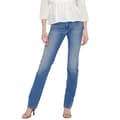 Miniatyrbillede 1 af 7: Only Jeans Alicia Regular Straight Fit Dot568 Blå 25 / 32 Kvinde