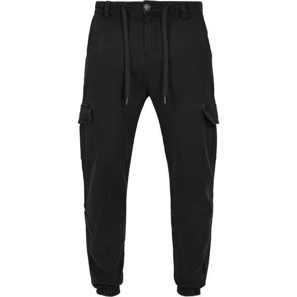 Urban Classics Strikket Cargo Jogging Sort 34 Mand