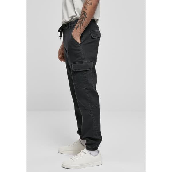 Urban Classics Strikket Cargo Jogging Sort 34 Mand
