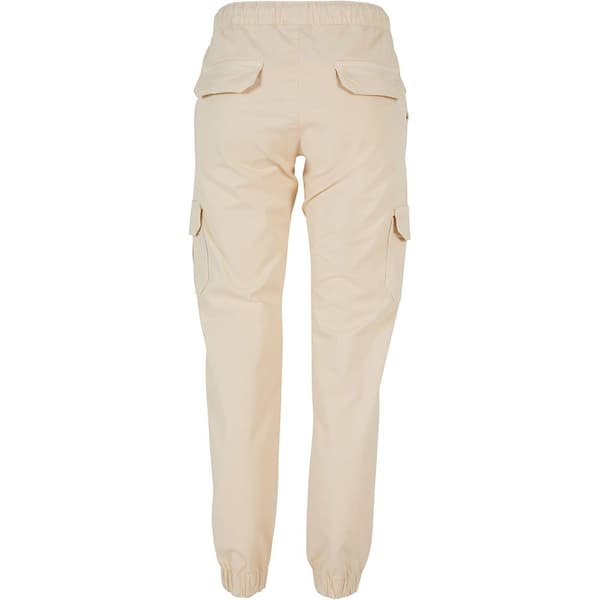 Urban Classics Høj Talje Bukser Cargo Beige M Kvinde