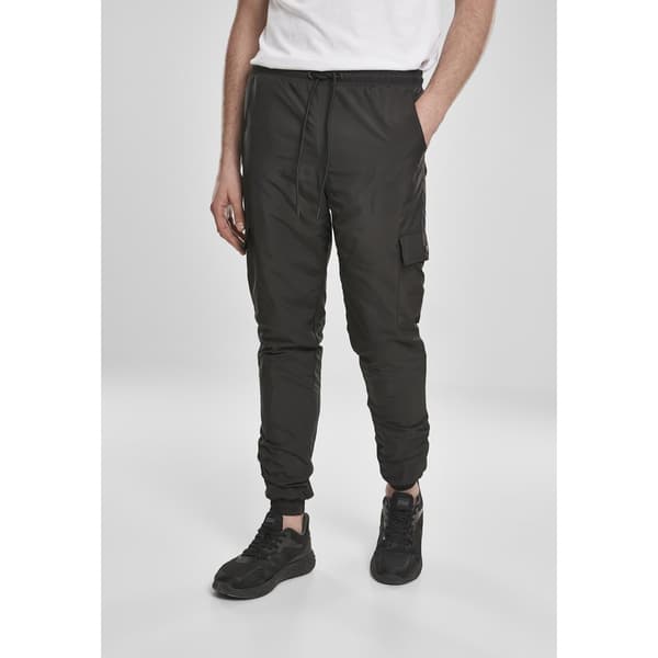 Urban Classics Bukser Cargo Nylon Track Sort M Mand