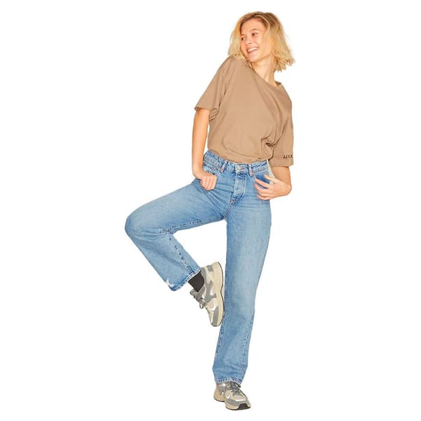 Jack & Jones Jeans Med Mid Midja Seville Loose Rr5001 Sn Blå 29 / 32 Kvinna