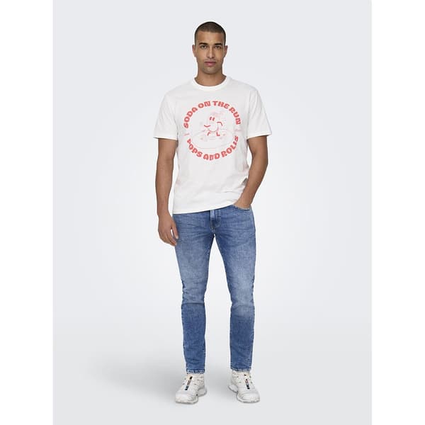 Only & Sons Jeans Weft Regular Fit One Mbd 5094 Tai Blå 31 / 32 Man