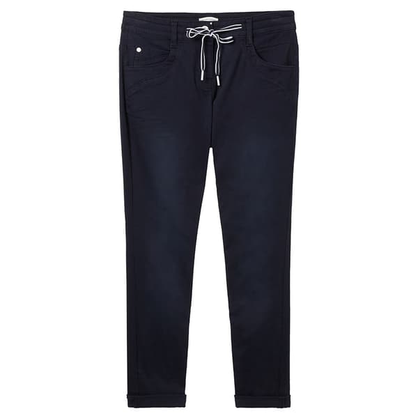 Tom Tailor Byxor 1040963 Tapered Relaxed Blå 46 / 28 Kvinna