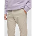 Pikkukuva 6 / 6: Selected Chino Housut New Miles Slim Fit Beige 30 / 32 Mies