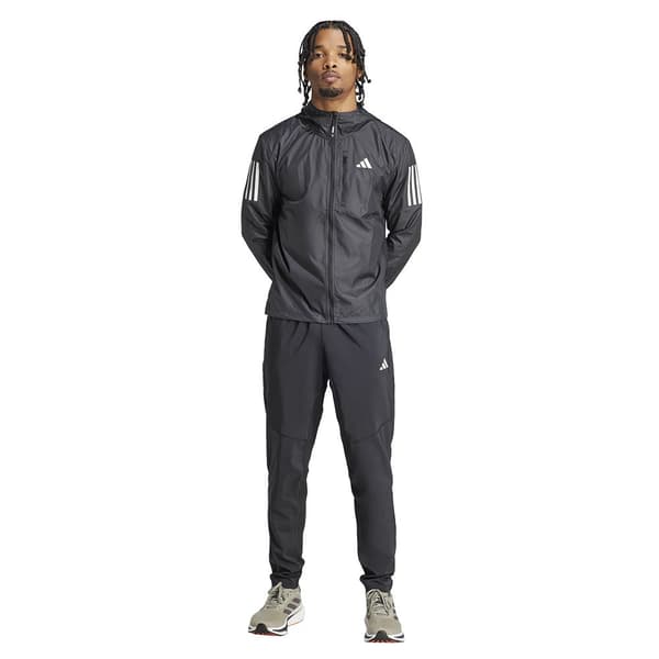 Adidas Byxor Own The Run Base Grå L / Regular Man