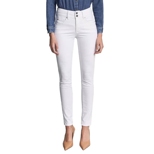 Salsa Jeans /secret Push In Skinny Jeans 1191220001-white Hvid 31 / 30 Kvinde
