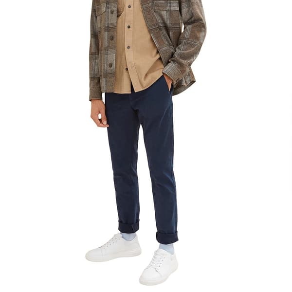 Tom Tailor Chino Bukser Stretch Slim Chino Blå 31 / 34 Mand