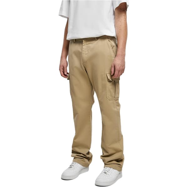 Urban Classics Cargo Bukser Straight Leg Beige 34 Mand