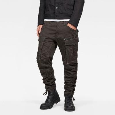 G-star Housut Rovic Zip 3d Straight Tapered Musta 30 / 34 Mies