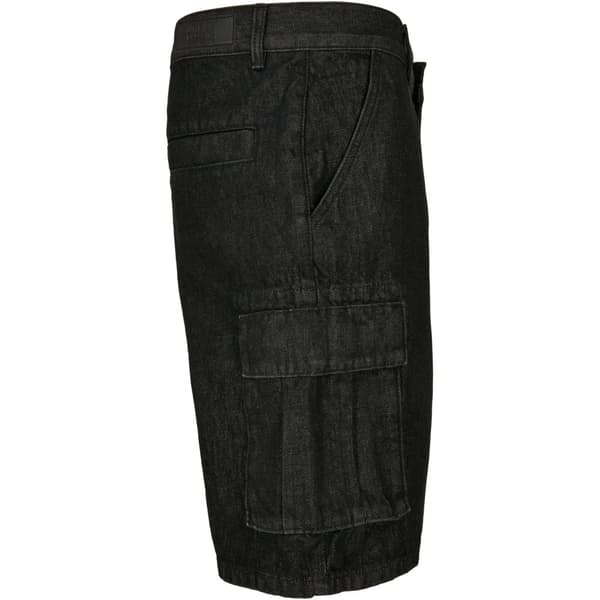 Urban Classics Cargo Shorts Organic Denim Sort 34 Mand