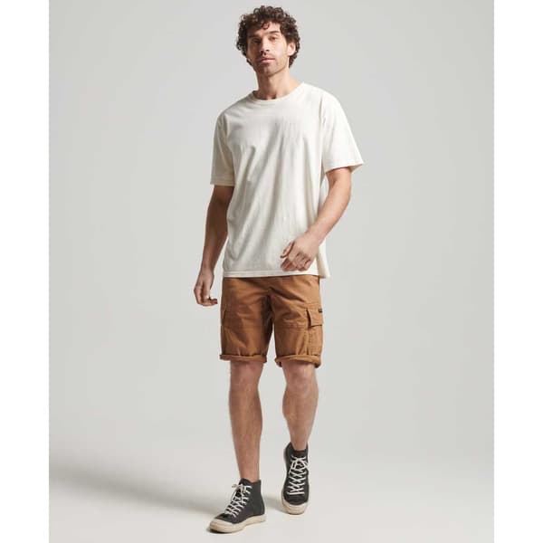 Superdry Cargo Shortsit Vintage Core Ruskea 28 Mies
