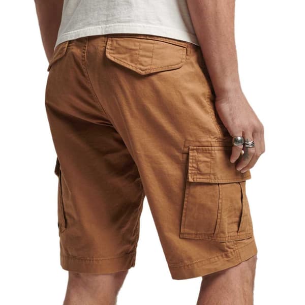 Superdry Cargo Shortsit Vintage Core Ruskea 28 Mies