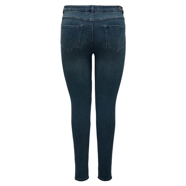 Only Carmakoma Jeans Med Høj Talje Augusta Skinny Fit Bj558 Blå 52 / 32 Kvinde