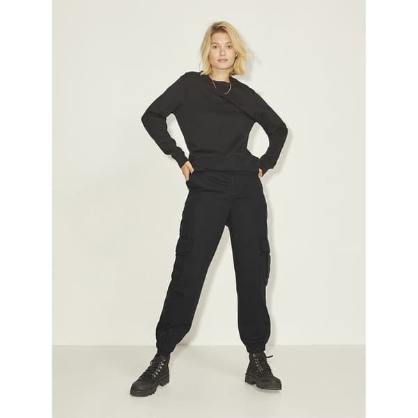 Jack & Jones Cargo Bukser Holly Relaxed High Waist Sort XS / 30 Kvinde