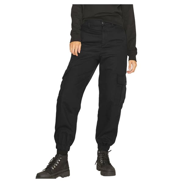 Jack & Jones Cargo Bukser Holly Relaxed High Waist Sort XS / 30 Kvinde