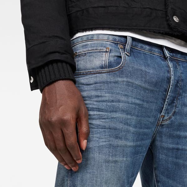 G-star Jeans 3301 Slim Blå 33 / 34 Man
