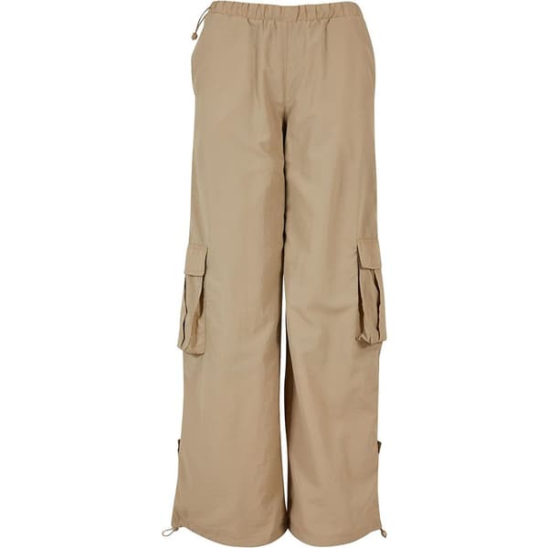 Urban Classics Cargo Bukser Crinkle Beige 4XL Kvinde