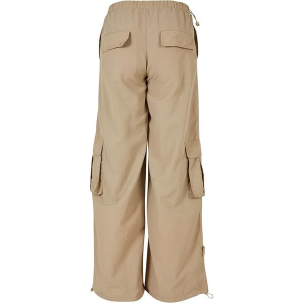 Urban Classics Cargo Bukser Crinkle Beige 4XL Kvinde