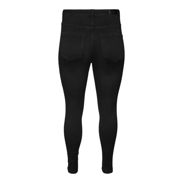 Vero Moda Curve Jeans Med Hög Midja Phia Skinny Fit Soft Vi110 Svart 50 / 32 Kvinna