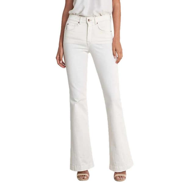 Salsa Jeans Glamour Flare Twill Jeans Push In Secret Beige 33 / 34 Kvinna