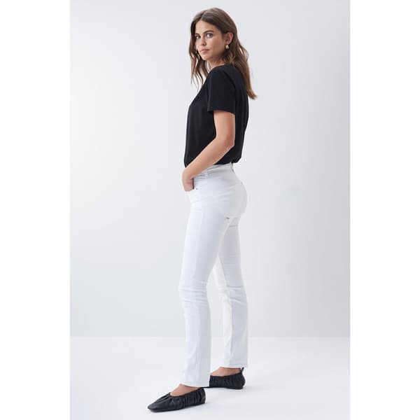 Salsa Jeans /secret Push In Slim Farkut 1191230001-white Valkoinen 32 / 32 Nainen