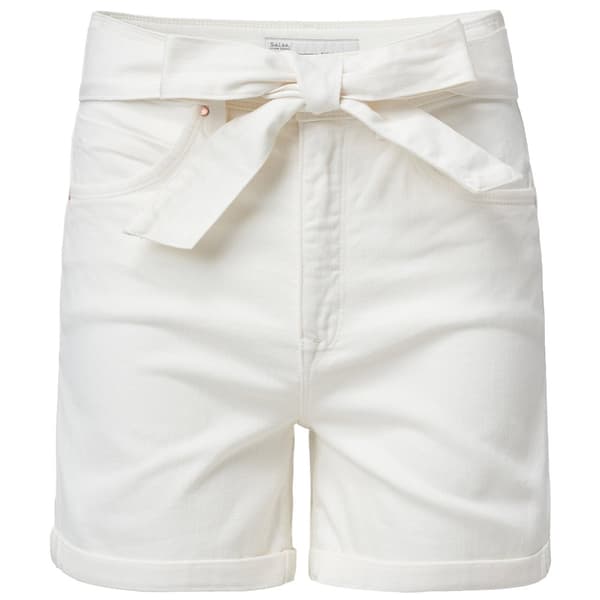 Salsa Jeans Shorts Secret Glamour Crú Vit 28 Kvinna