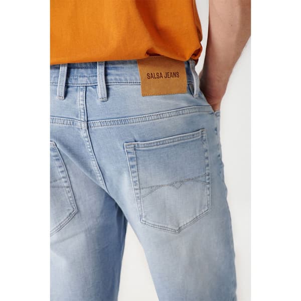 Salsa Jeans Farkkushortsit S-activ Sininen 30 Mies
